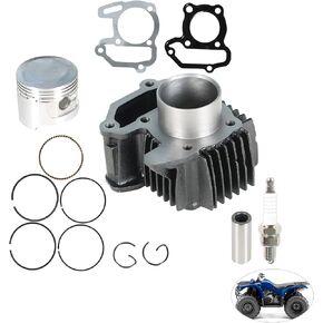 munirater Engine Piston Cylinder Top End Kit Replacement for Yamaha Badger Moto - 4 Raptor 80 80cc MK1000929