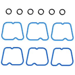 6pcs Valve Cover Gasket Set 3902666 for Dodge Cummins 12 V 5.9L 12V 6BT 5.9,Compatible with 1998-1994 Dodge Ram 2500 3500 D250 D350 W250 W350 12 valve cummins valve cover gasket