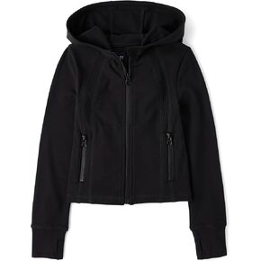 The Children's Place girls Active Full Zip Hooded Jacket