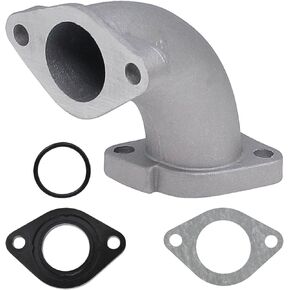 Intake Manifold Pipe 26mm Carburetor intake Manifold Gasket Kit Aftermarket Replacement Parts Fit for 110 125 140 150CC Kazuma ATV Lifan YX Dirt bike 56-2 FA.