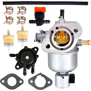 15004-0818 Carburetor Fuel Pump Kit Fits for Kawasaki Specific FS541V FR600V FS600V Engine For John Deere X300 X300R Replace 15004-0822 15004-7060 15004-7053 15003-7081