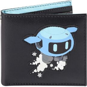 JINX Overwatch Mei 'Snowball' Graphic Bi-Fold Wallet, Black, Standard Size