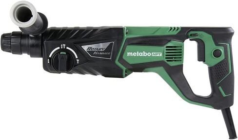 Metabo HPT Rotary Hammer | SDS Plus | 1-Inch, 7.5-Amp | For Drilling | Chipping and Hammer Drilling (DH26PF) in Saudi Arabia