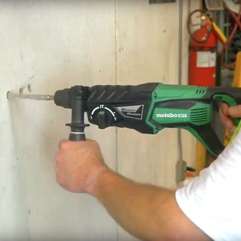 Metabo HPT Rotary Hammer | SDS Plus | 1-Inch, 7.5-Amp | For Drilling | Chipping and Hammer Drilling (DH26PF) in Saudi Arabia