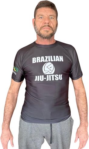 Jorge Pereira BJJ Premium Durable Rash Guard, for GI & NO-GI, for Men & Women, Brazilian Jiu Jitsu Rashguard in Saudi Arabia