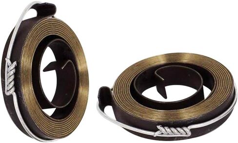 4Pcs 6mm Width Metal Drill Press Quill Feed Return Coil Spring Assembly, 35 x 6mm in Kuwait
