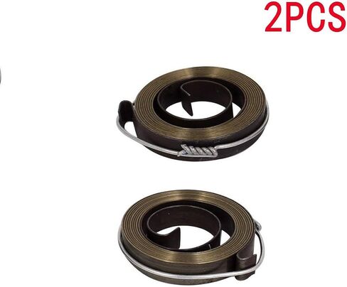 4Pcs 6mm Width Metal Drill Press Quill Feed Return Coil Spring Assembly, 35 x 6mm in Kuwait