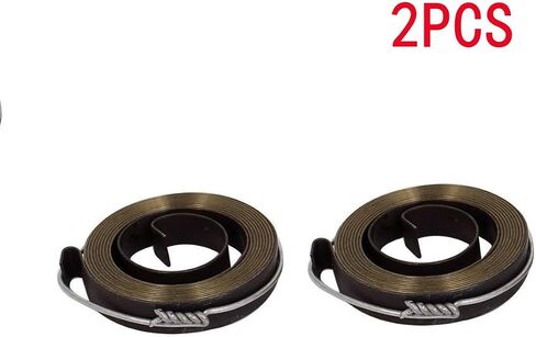 4Pcs 6mm Width Metal Drill Press Quill Feed Return Coil Spring Assembly, 35 x 6mm in Kuwait
