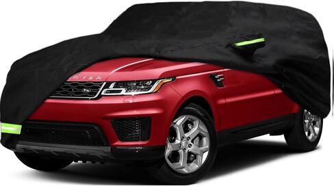 غطاء سيارة مقاوم للماء لعام 2009-2022 غطاء سيارة لاند روفر رينج روفر LWB مناسب بنسبة 100% حزام مقاوم للرياح مقاوم للماء وأشرطة سحاب باب واحد للحماية من الغبار والثلج والمطر (LWB) in Kuwait