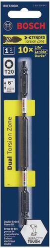 BOSCH ITDETV2503 3-Piece 2-1/2 In. Impact Tough Double-Ended Screwdriving Bit Assorted Set in Saudi Arabia