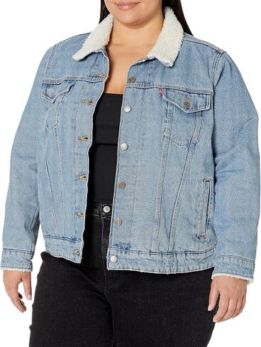 Levi's Women's Original Sherpa Trucker Jackets (Also Available in Plus) in Saudi Arabia