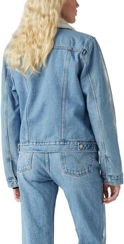 Levi's Women's Original Sherpa Trucker Jackets (Also Available in Plus) in Saudi Arabia