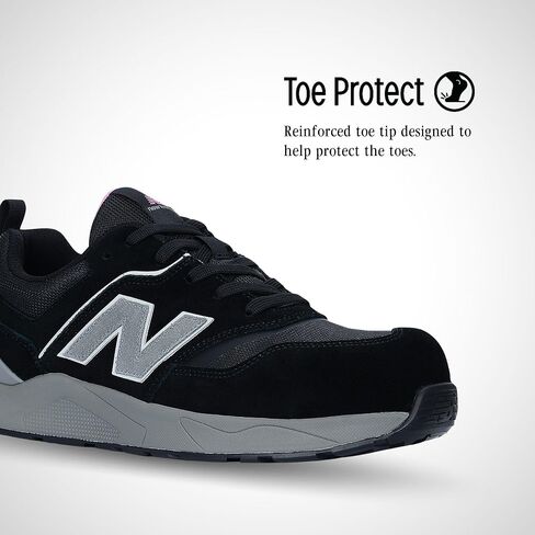 New Balance Women's Composite Toe Elite Lite EH Industrial Shoe, Black Rose, 11 in Saudi Arabia