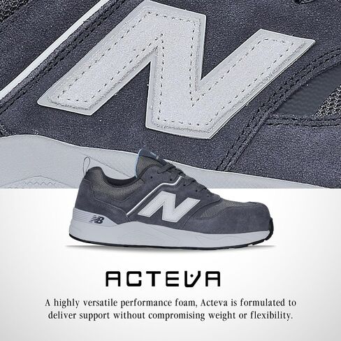New Balance Women's Composite Toe Elite Lite EH Industrial Shoe, Magnet Whispy Blue, 6.5 in Saudi Arabia