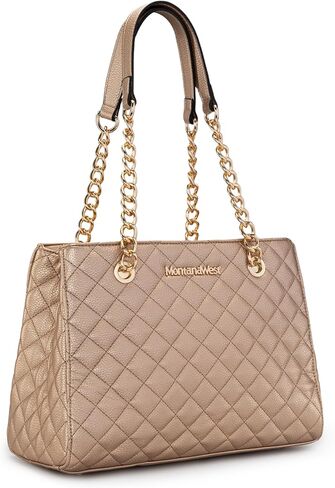 Montana West MEDIUM Chain Shoulder Bag for Women Hobo Handbags Tote Purse in Saudi Arabia
