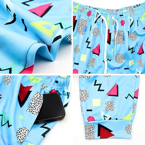 80s 90s Mens Joggers Pants Sports Funny Workout Running Printed Retro Sweatpants Casual Track Pants with Pockets in Saudi Arabia