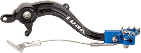 Tusk Aluminum Brake Pedal Red Tip - For BETA in Saudi Arabia