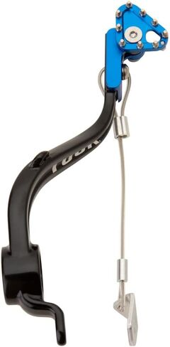 Tusk Aluminum Brake Pedal Red Tip - For BETA in Saudi Arabia