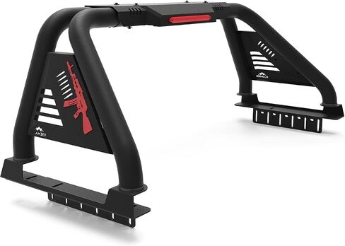 Roll Bar for Full-Size Pickup Truck Adjustable Sport Bar Chase Rack with Brake Lights Compatible with Ford F-Series, Silverado, Sierra, Ram, Titan XD, Tundra in Saudi Arabia