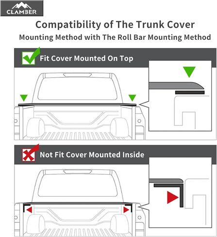 Roll Bar for Full-Size Pickup Truck Adjustable Sport Bar Chase Rack with Brake Lights Compatible with Ford F-Series, Silverado, Sierra, Ram, Titan XD, Tundra in Saudi Arabia