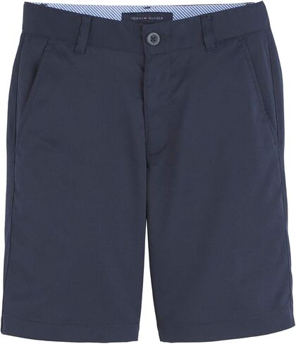Tommy Hilfiger Boy's Performance Golf Shorts, Breathable, Kids School Uniform Clothes in Saudi Arabia
