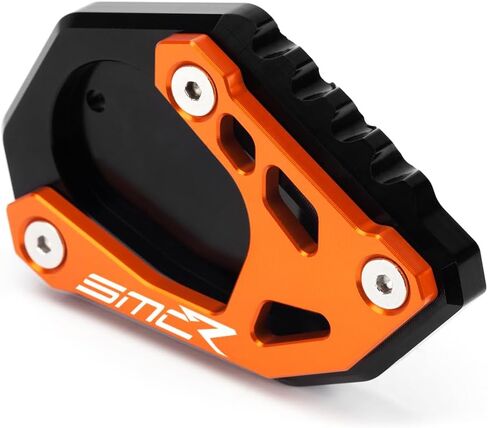 Motorcycle Side Stand Extension Kickstand Plate Compatible With KTM 690 SMC R 2019-2023 | Foot Pad Support 690 SMC-R 690 SMCR Accessories (orange-1) in Saudi Arabia
