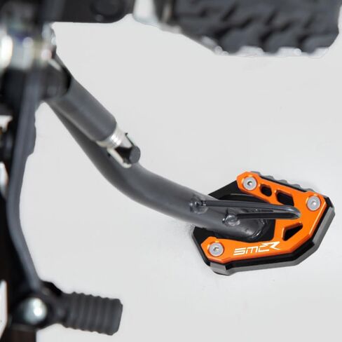 Motorcycle Side Stand Extension Kickstand Plate Compatible With KTM 690 SMC R 2019-2023 | Foot Pad Support 690 SMC-R 690 SMCR Accessories (orange-1) in Saudi Arabia