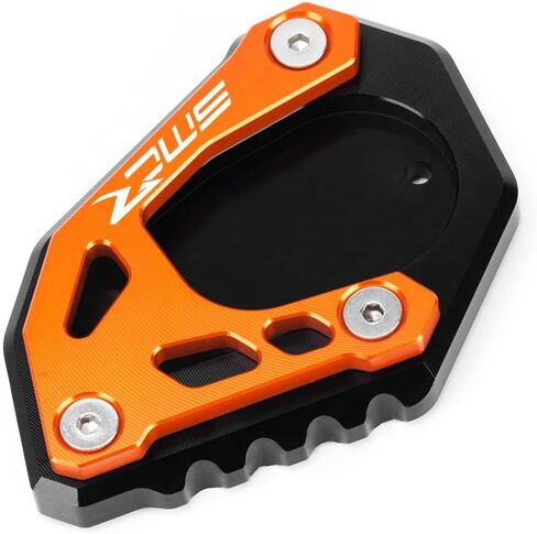 Motorcycle Side Stand Extension Kickstand Plate Compatible With KTM 690 SMC R 2019-2023 | Foot Pad Support 690 SMC-R 690 SMCR Accessories (orange-1) in Saudi Arabia