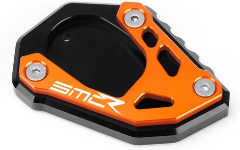 Motorcycle Side Stand Extension Kickstand Plate Compatible With KTM 690 SMC R 2019-2023 | Foot Pad Support 690 SMC-R 690 SMCR Accessories (orange-1) in Saudi Arabia