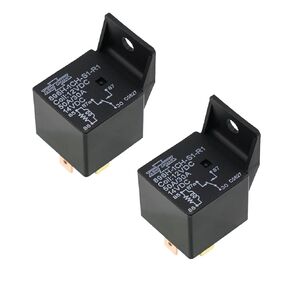 2PCS 896H-1CH-S1-R1 12VDC 30A 5Pins SPDT Automotive Quick Connect Power Relay