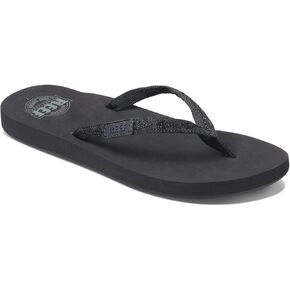 REEF Ginger Women's Beach Flip Flop, Soft Woven Strap Made From 100% Recycled PET