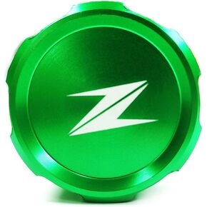 Motorcycle CNC Aluminum Rear Brake Fluid Oil Reservoir Cap Cover Compatible With Kawasaki Z900 Z800 Z650 Z750 Z750R Z250 Z1000 SX
