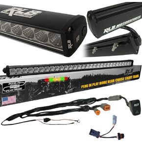 Compatible with Talon UTV Accessories 36" Chase Light 100% Plug and Play Talon UTV Pigtail Included! Red/Amber/Green/White
