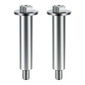 2 Pack 90102-VG3-000 Drive Rear Wheel Bolts for Honda RR Wheel Shaft Bolts - 42710-VE2-M02ZE Lawn Mower Wheel Bolts Replacement Honda HRR216 HRS216 HRT216 HRZ216 TDAA