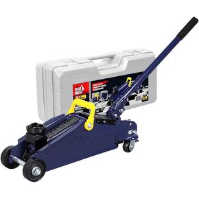 Big Red 4 Ton Floor Jack,Low Profile Car Jack with Dual Quick Lift Hydraulic Pump,Heavy Duty Truck Jack,Lifting Range 4"-20"