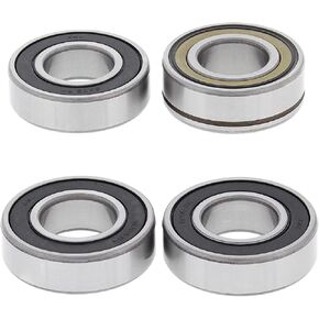 All Balls Racing 25-1692 Rear Wheel Bearing Kit Compatible with/Replacement for Harley-Davidson Street Bike FLHTK Electra Glide Ultra Limited Shrine 2015-2016, FLHTK CVO 2014