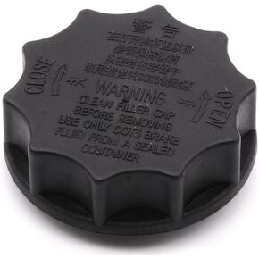 Brake Master Cylinder Cap Compatible For Mazda Protege 2001 2002 2003 Brake Fluid Tank Reservoir Cap Black