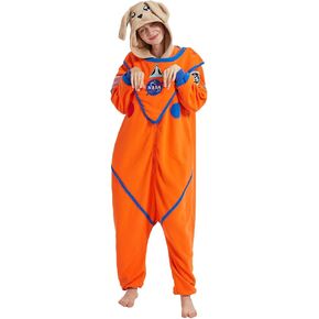 Golden Retriever Astronaut Onesie pajamas Adult,Cosplay Thanksgiving Hooded Halloween Christmas Costume Party in Kuwait