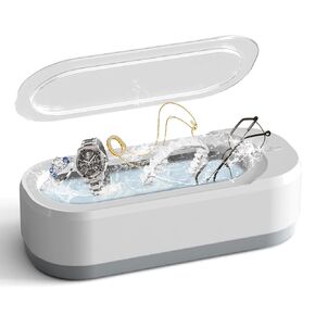 KUNPHY Jewelry Cleaner Machine with Ultrasonic Cleaner Solutions