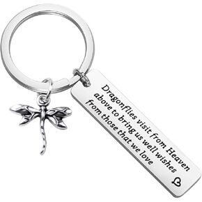 Lywjyb Birdgot Memorial Gift Sympathy Gift Memorial Keychain Remembrance Gift