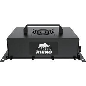 25 AMP Lithium Golf Cart Battery Charger, Ultra-Fast 3Hr Charge, Plug-and-Forget Smart Charging, Onboard Mount, Water & Dust Resistant, Strongest in Class for 48V Carts 100ah LiFePo4 Batteries