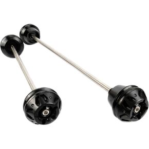 MZS Motorcycle Axle Sliders, Rear Front Wheel Fork Crash Slider Cap Crash Protector Compatible with FZ09 FJ09 2014-2017 | MT09 2018-2020 | Tracer 900/ GT 2019-2020 | XSR 900 2016-2020