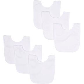 Gerber Unisex-Baby 6-Pack Dribbler Bib Bundle