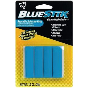 Dap 01201 bluestik 1 oz; Reusable adh Putty [Price is per Pack]
