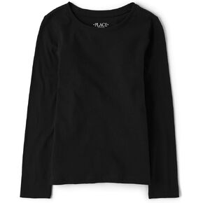 The Children's Place Girls' Basic Long Sleeve Layering Tees