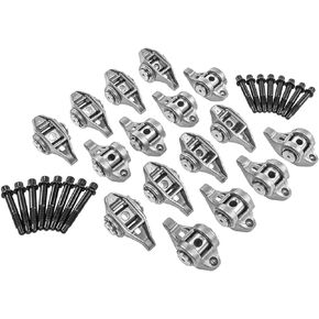 10214664 12669993 Motorsports LS1 Rocker Arms and Bolts with Trunion Kit Fits for LS2 LS6 LQ4 LQ9 LY5 LY6 LM7 4.8 5.3 5.7 6.0L Replacement# MR-1341 12681275