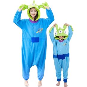 Unisex Adult Onesie Pajamas，Polar Fleece, Cosplay, Animal Onesie Halloween Costume, and Homewear