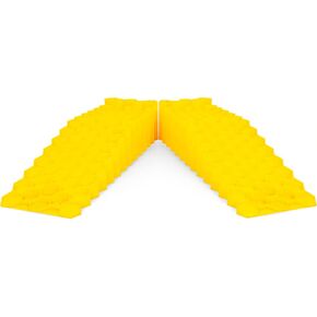 Camco Car Ramps/Truck Ramps - Low Profile Car Ramps - Features 7-Inches of Lift - Use as Car Ramps for Oil Changes, Car Lifts for Home Garage & More - 3,500 lb Capacity per Ramp - 2-Pack (44558)