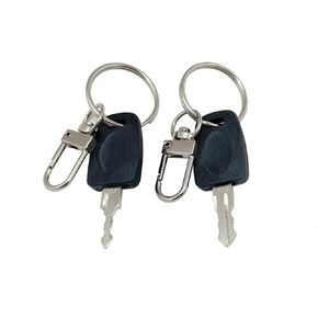 TSA002 &TSA007 for Universal Lock Key Master Suitcase Keys for TSA Locks Used for Backpacks,Solution for Forgotten Password Combinations of Luggage Locks+2Pcs Keychain