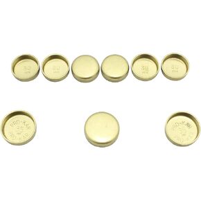 DNJ FPS400 Brass Freeze Plug Set for 1986-2005 / Ford, Kia, Mazda, Mercury / 1.5L, 1.6L, 1.8L / L4 / 16V, 8V / DOHC, SOHC / 112cid, 98cid / Turbocharged, Naturally AspiratedNote Brass Freeze Plugs